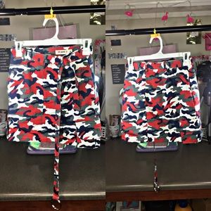Fashion nova camouflage skirt